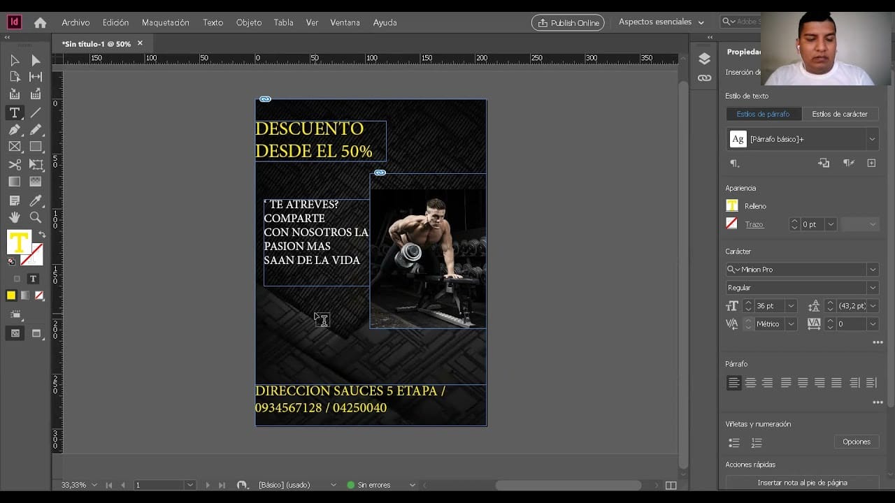 Diseno de anuncios publicitarios en InDesign para prensa, revistas y ...