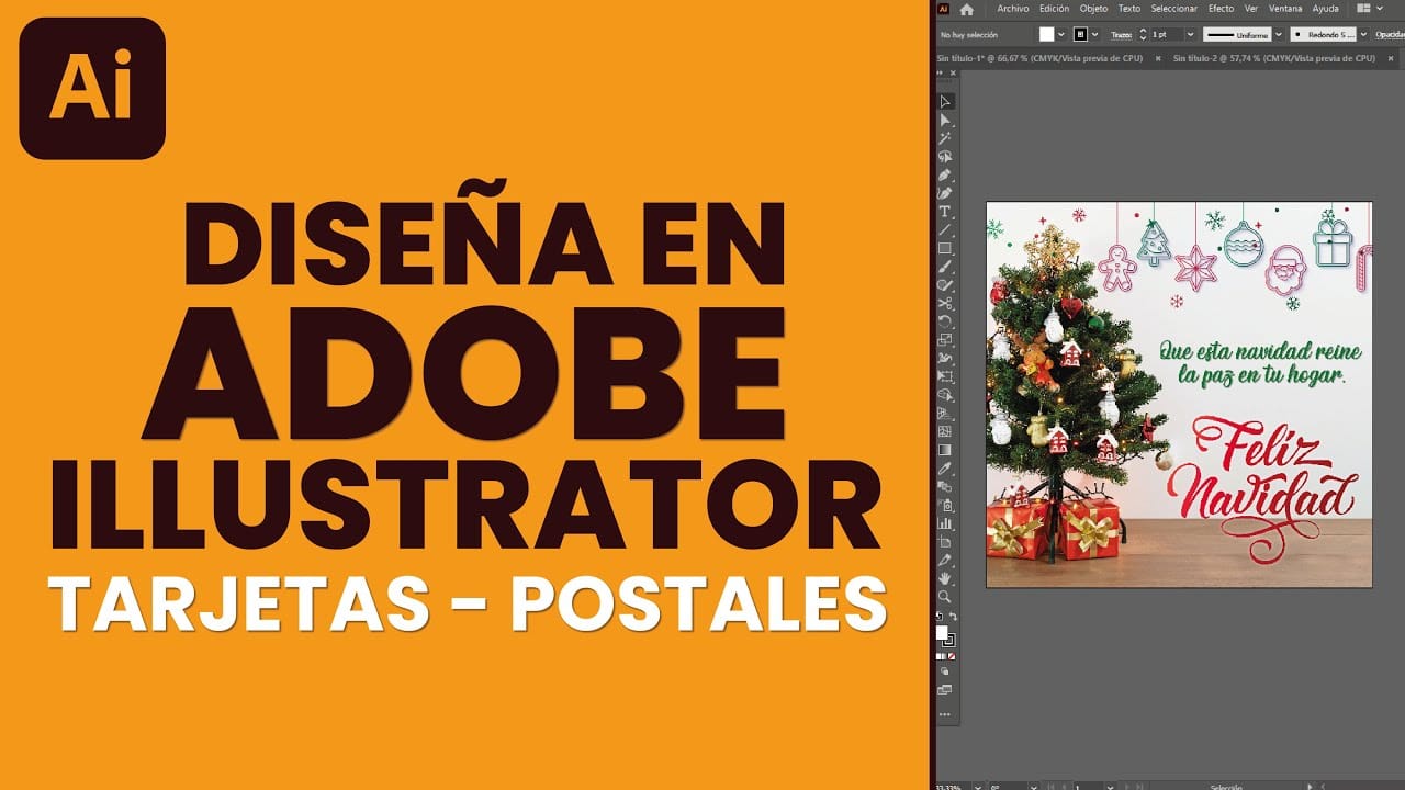 Dise&ntilde;o de postales en Illustrator: Gu&iacute;a optimizada