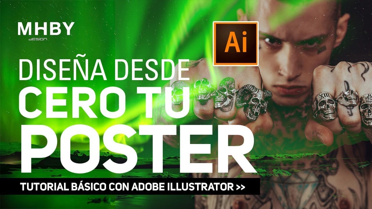 Dise&ntilde;o de posters: T&eacute;cnicas optimizadas en Illustrator