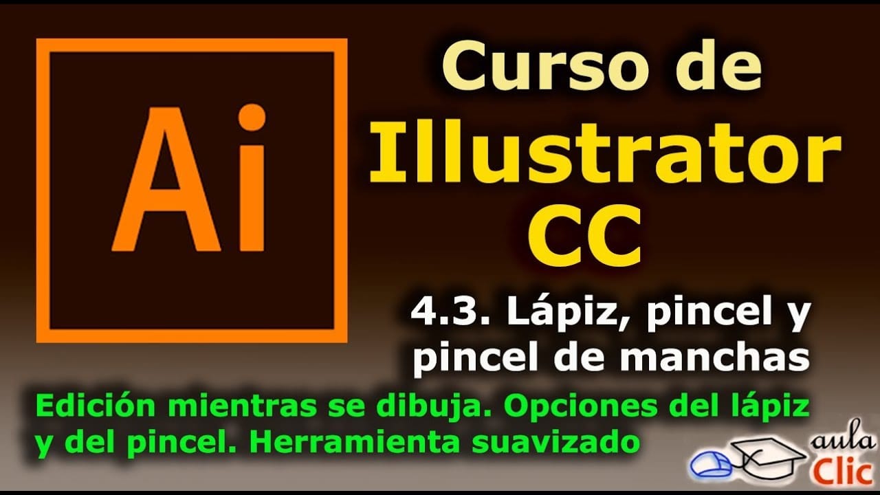 Domina el arte del dibujo digital con pincel y l&aacute;piz en Illustrator