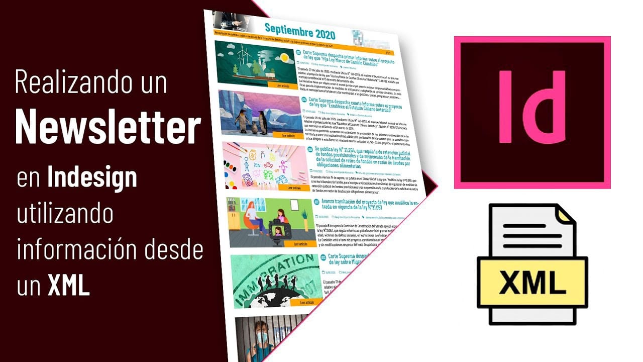 Optimización del diseño de newsletters en InDesign