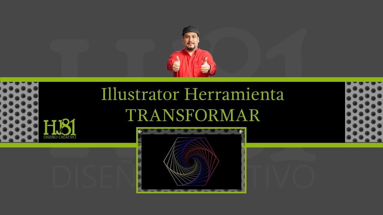 Guía de uso de la herramienta de transformación en Illustrator
