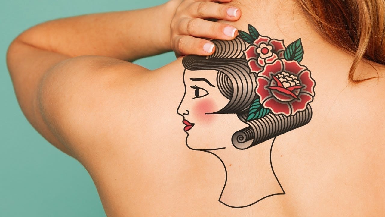 Dise&ntilde;o de tatuajes: Ilustraciones optimizadas en Illustrator