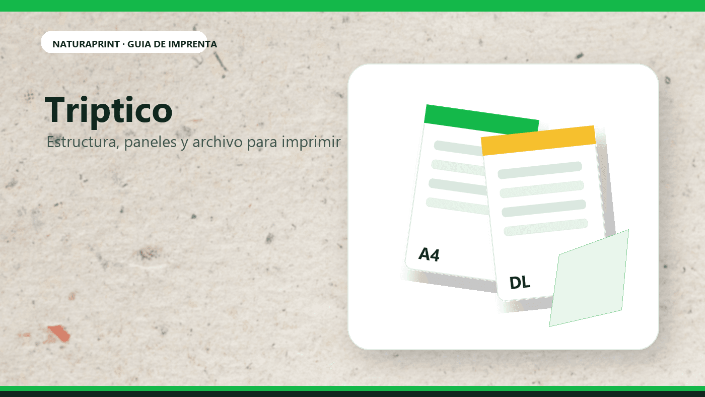 Guia visual para hacer un triptico con paneles y archivo para imprenta