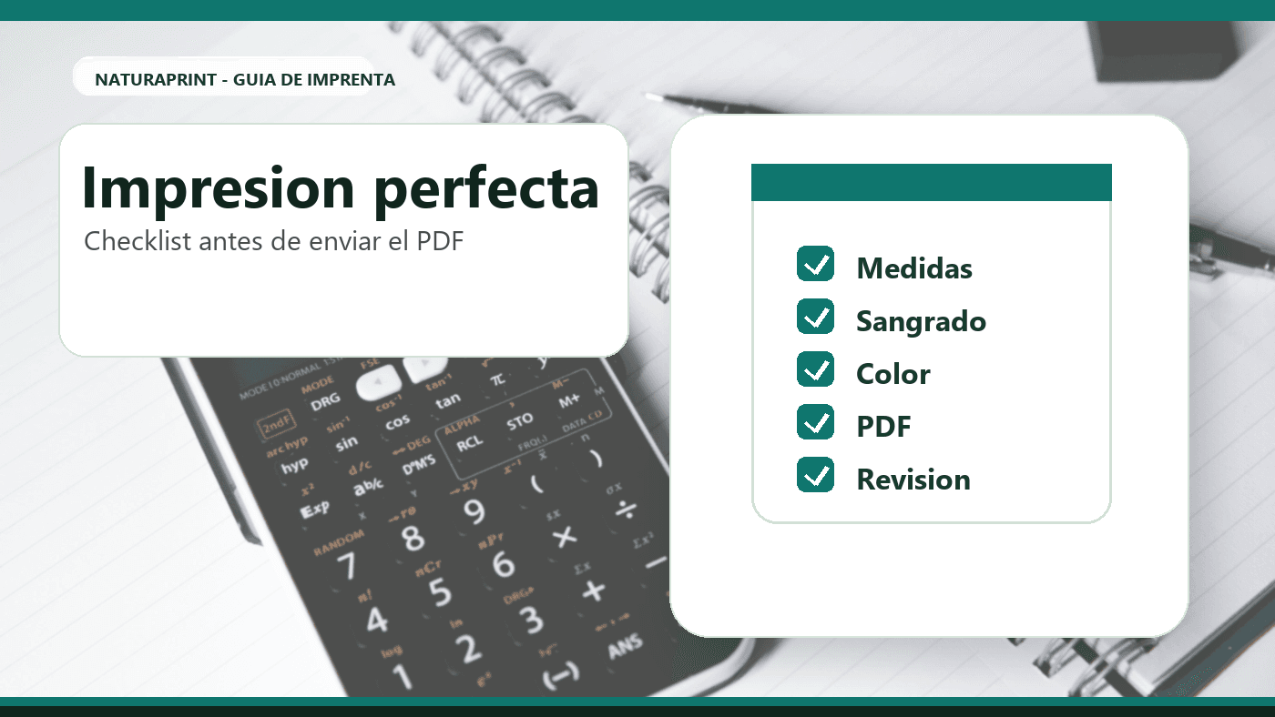 Checklist para obtener una impresion perfecta antes de enviar PDF
