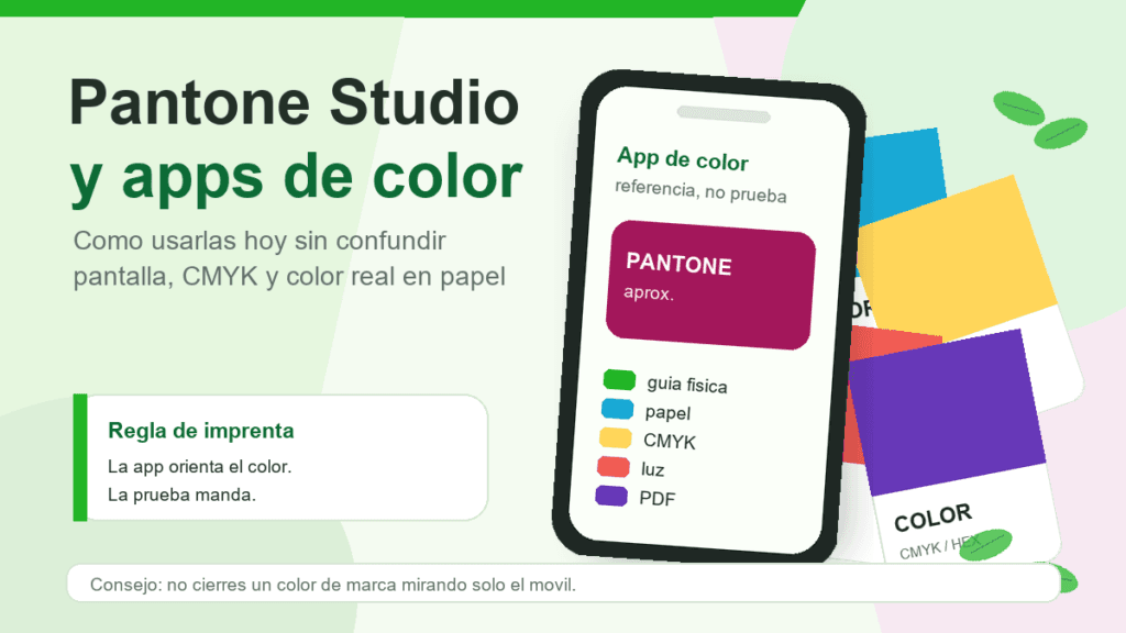 Pantone Studio, Pantone Connect y herramientas de color para imprenta