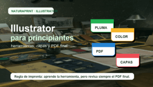 Illustrator para principiantes: aprender pensando en imprenta